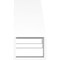 Ekena Millwork 5-in. W x 10-in. D x 10-in. H Pescadero Architectural Grade PVC Knee Brace BRCP05X10X10PEC - alternate 6